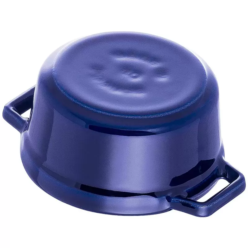 Staub 0.25-qt Mini Round Dutch Oven - Dark Blue