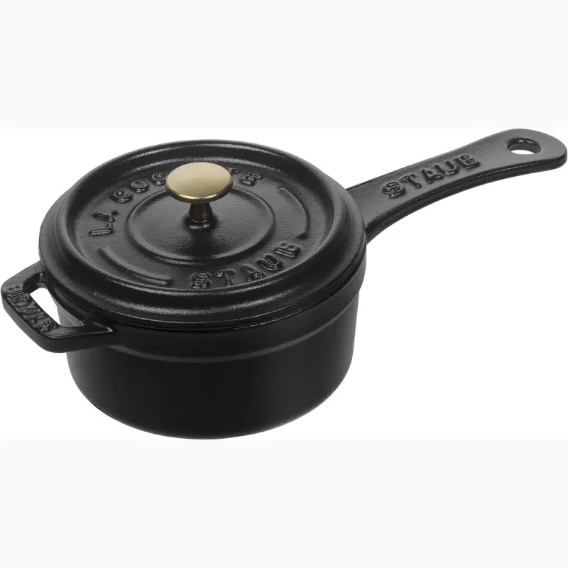 Staub 0.25-qt Mini Saucepan - Black