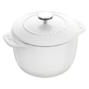 Staub 1.5-qt Petite French Oven - White