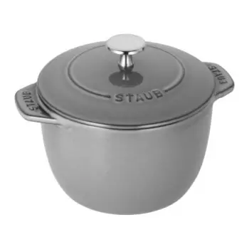 Staub 1.5-qt Petite French Oven - Graphite Grey