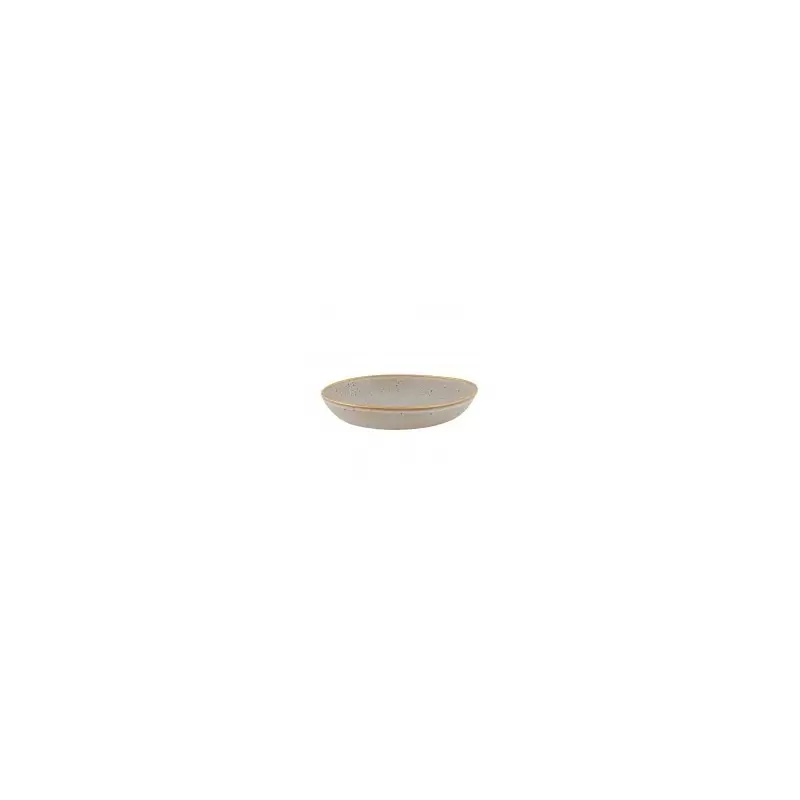 Vista Alegre Gold Stone Collection Stoneware Pasta Plate White 22