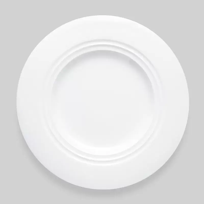 Bon Chef Concentrics Dinner Plate 11" x 11" x 47/50" - Round