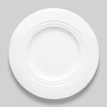 Bon Chef Concentrics Salad Plate 8-7/20" x 8-7/20" x 87/100" - Round