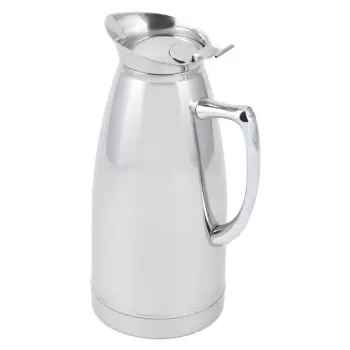 Bon Chef Pitcher/Server 1 Qt. - 9"H - Insulated Stainless Steel