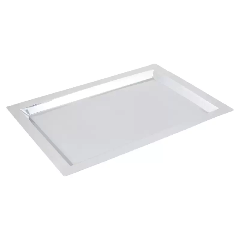 Bon Chef Tray 13-1/8" x 18-7/8" x 7/8" Deep - Square - Stainless Steel