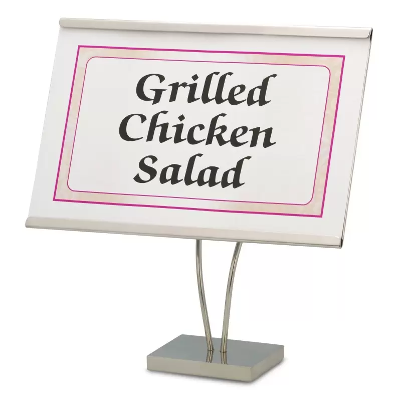 Bon Chef Signage Display 8-1/2" x 5" x 8-7/8" - Large