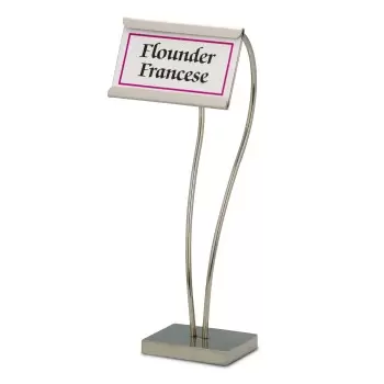 Bon Chef Signage Display 3-1/2" x 3-1/2" x 9"H - Tall