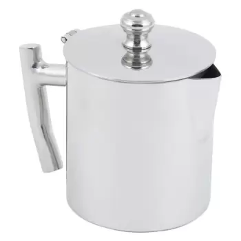 Bon Chef Empire Collection Milk Pot 5 Oz. - 2-1/2" x 4" - Stainless Steel