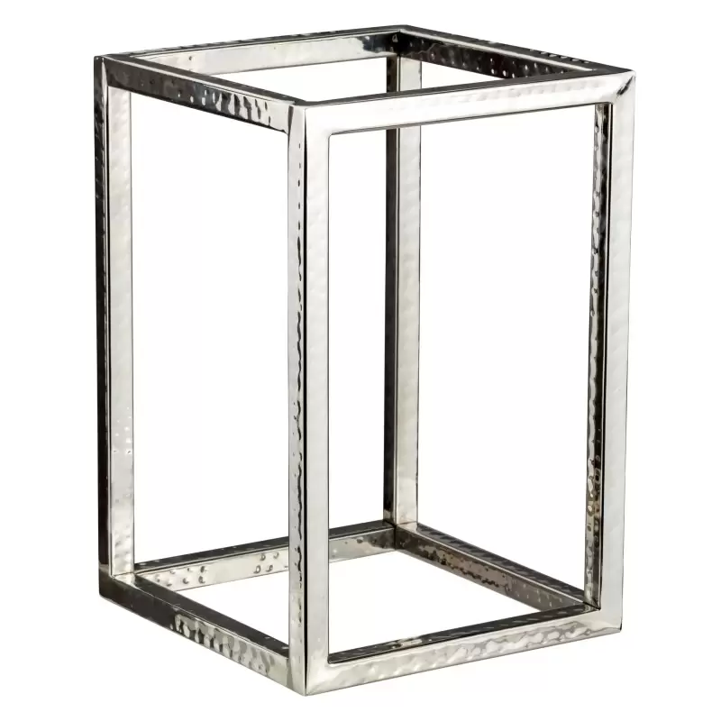 Bon Chef Presidential Riser 6"L x 6-3/4"W x 9"H - Rectangular - Hammered Finish