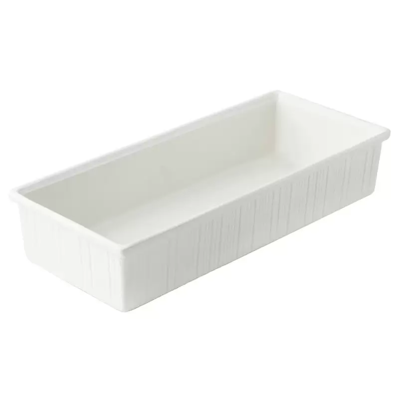 Bon Chef Rectangular Salad Bar Bowl 10-1/2 Qt. - 8-1/2" x 19-5/8" x 3-3/4"