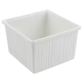 Bon Chef Garnish Bowl 7 Qt. 13 Oz. - 9" x 9" x 6" - Square