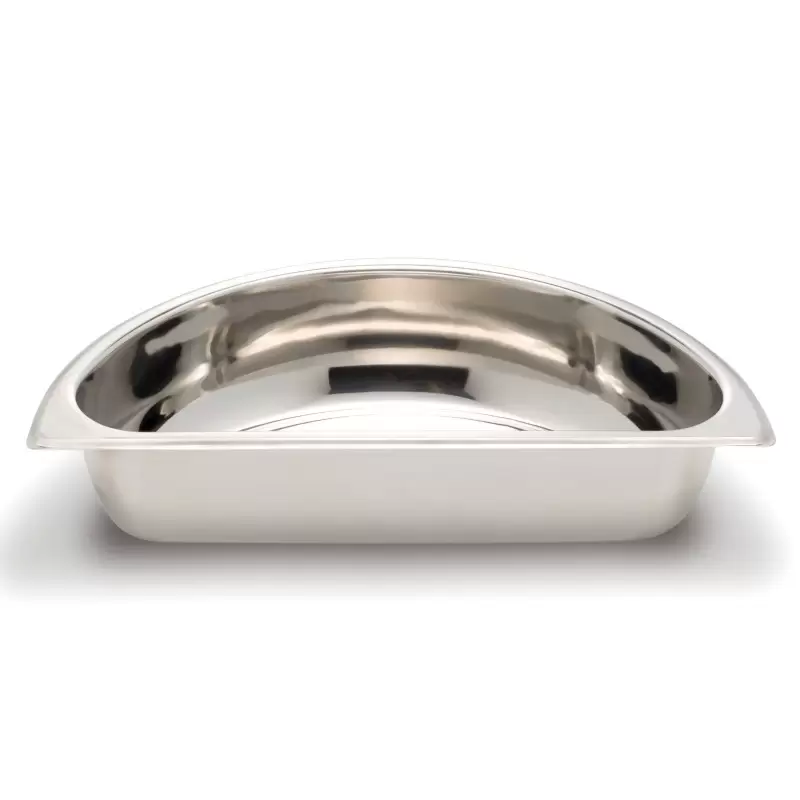 Bon Chef Half-Size Chafer Food Pan - 2-1/2 qt. - Stainless Steel