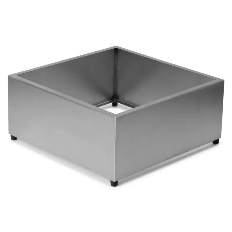 Bon Chef Buffet In A Box Multi-Function Box 12"L x 12"W x 5-1/2"H - Square - Brushed Finish