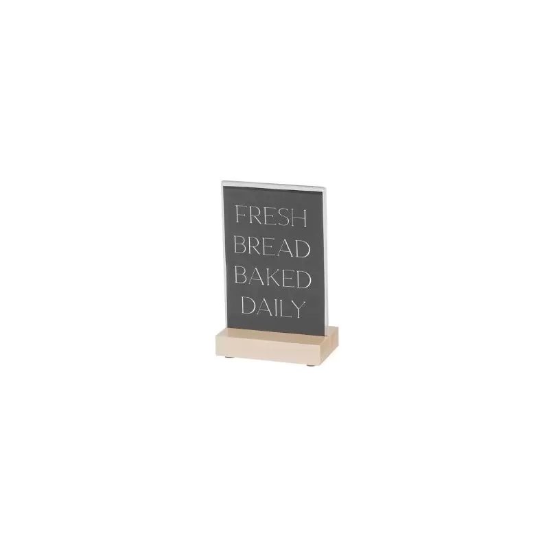 Cal-Mil Blonde 4" x 6" Sign Holder