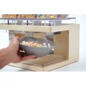 Cal-Mil Blonde Push Tab Cereal Dispenser