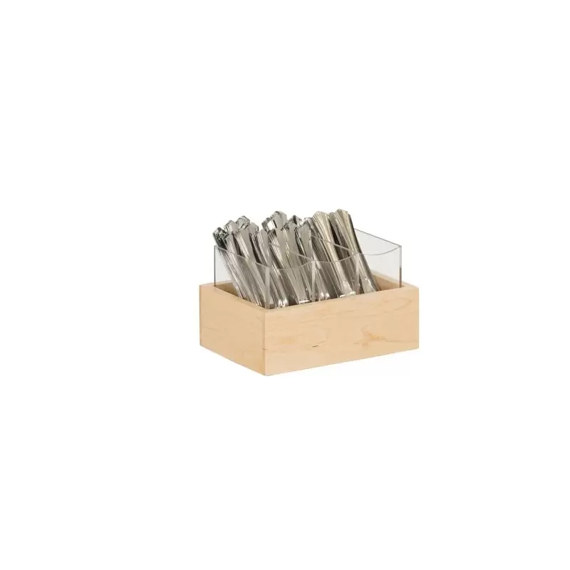 Cal-Mil 3 Section Flatware Holder - Blonde