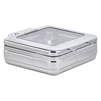 Bon Chef Induction Chafer 15-3/4" L x 19" W x 5-3/8" H - Rectangular - 1-1/2 Gallon