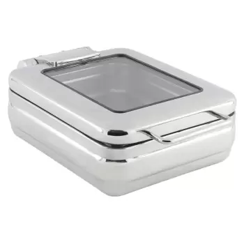 Bon Chef Induction Chafer 12-1/4" L x 19" W x 5-1/2" H - Rectangular - 1 Gallon