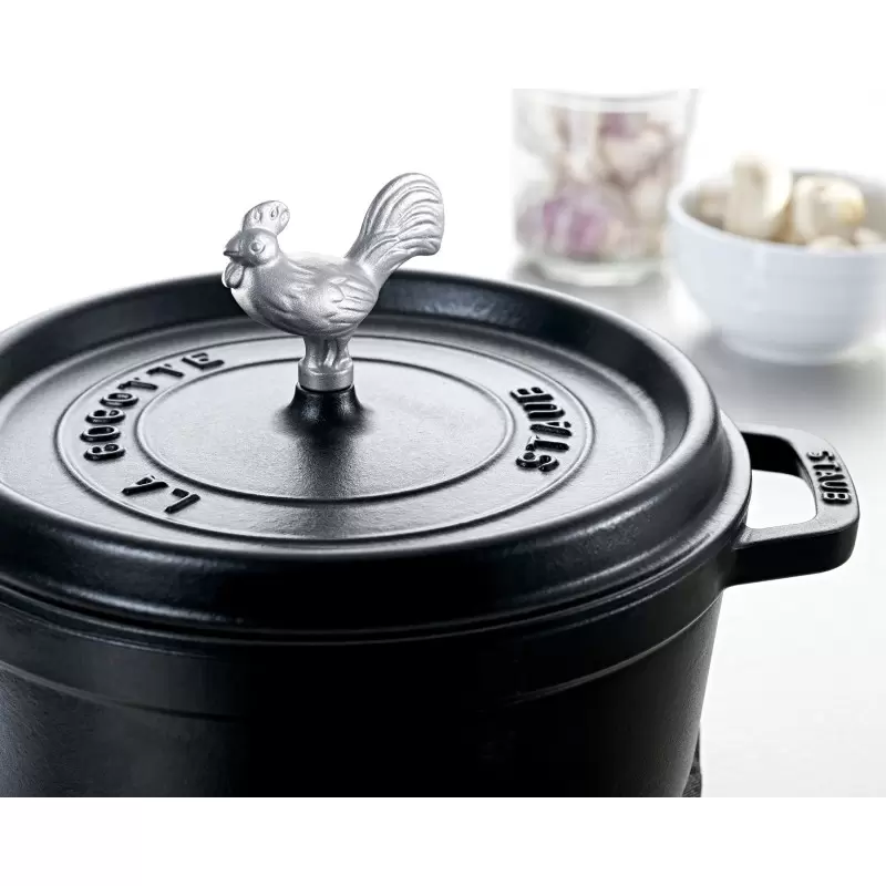 Staub Animal Stainless Steel Knob - Rooster