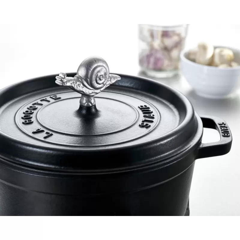 Staub Animal Stainless Steel Knob - Snail