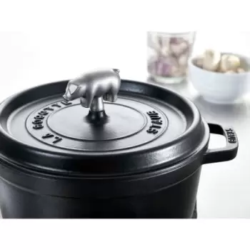 Staub Animal Stainlees Steel Knob - Pig