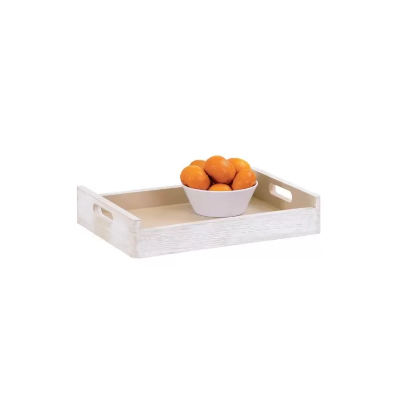 Cal-Mil Newport 17 1/4" x 12 1/2" x 3 1/4" Room Service Tray