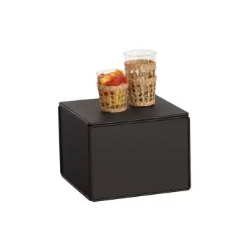 Cal-Mil Onyx Square Riser Display - 12 x 12 x 9