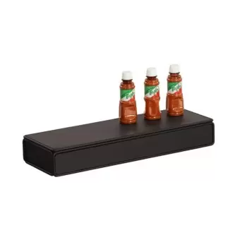 Cal-Mil Onyx Rectangular Riser Display - 20 x 7 x 3