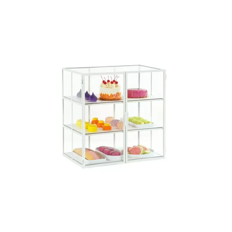 Cal-Mil Juno Large Display Case - White