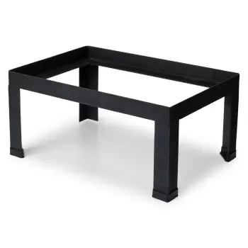 Bon Chef Buffet In A Box Riser Base 14-1/4"L x 14-1/4"W x 8-3/4"H - Square - Nero Finish