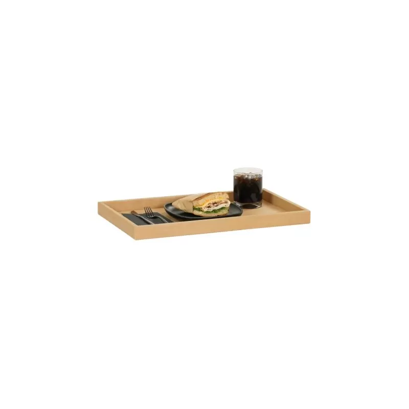 Cal-Mil Renew 12 x 20 x 1.5 Wooden Shallow Tray