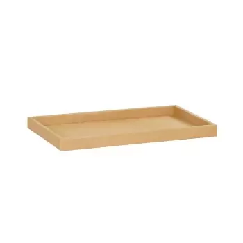 Cal-Mil Renew 12 x 20 x 1.5 Wooden Shallow Tray