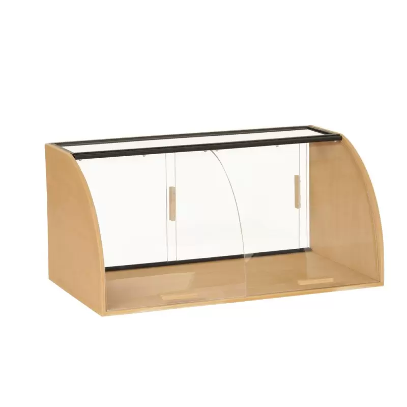 Cal-Mil Renew Sliding Door Case - Attendant Serve