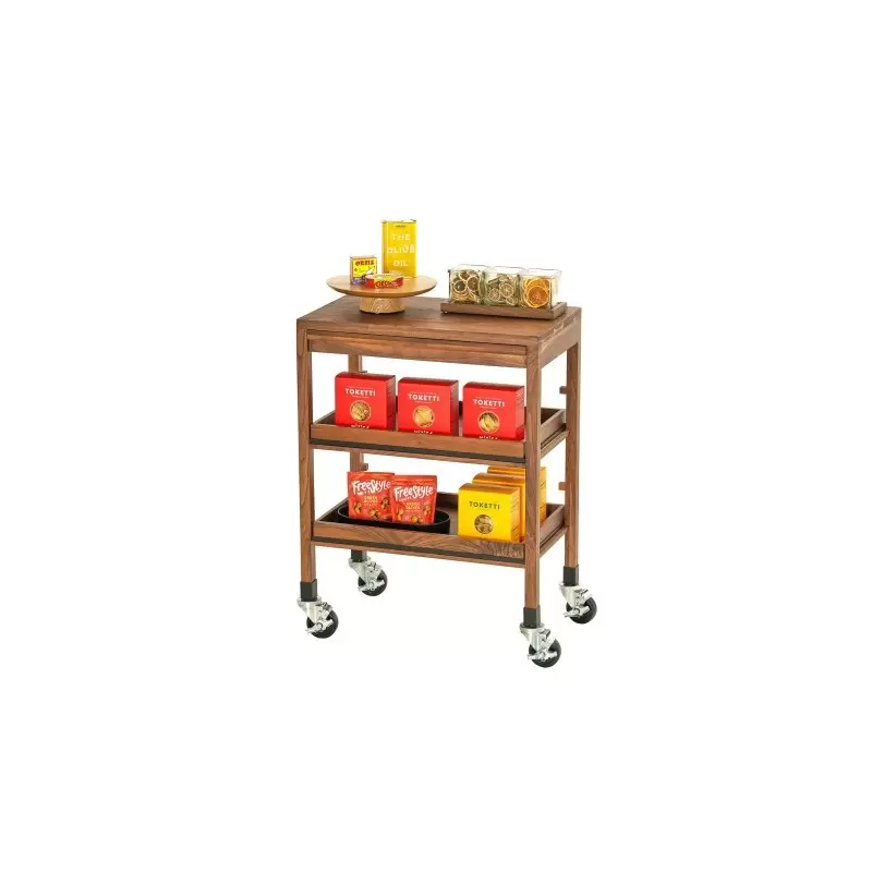 Cal-Mil Sydney Serving Cart - Walnut