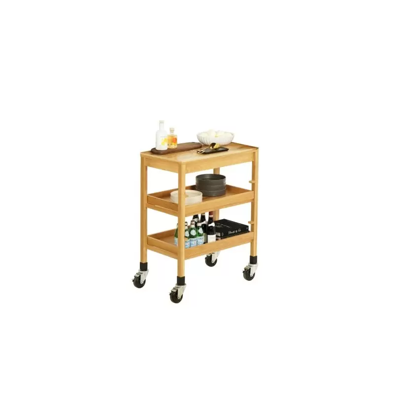 Cal-Mil Sydney Serving Cart - Oak