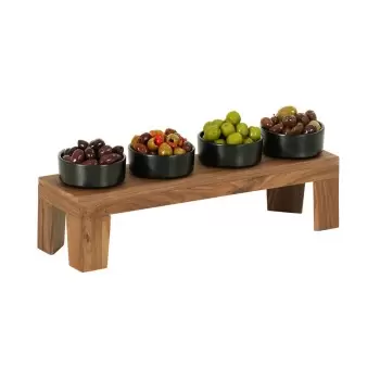 Cal-Mil Sydney 20 x 6 x 6 Taper Riser Display - Walnut