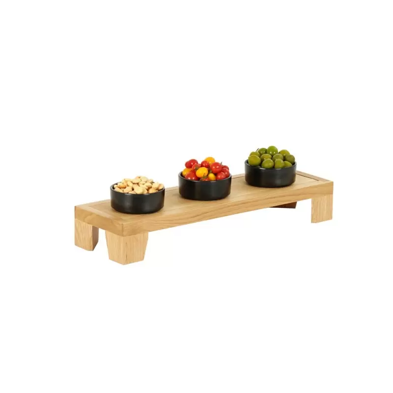 Cal-Mil Sydney 20 x 6 x 3 Taper Riser Display - Oak