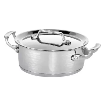 Bon Chef Cucina Casserole Dish 3 qt. - 8-5/8" dia. x 3-1/4"H - With Lid