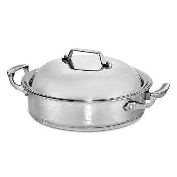 Bon Chef Cucina Sauté Pan 4 qt. - 11-3/16" dia. x 2-7/8"H - With Lid