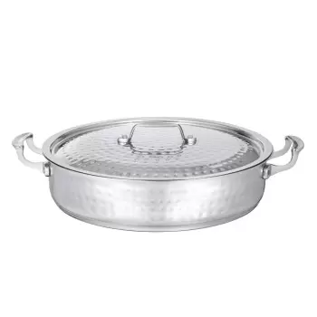 Bon Chef Cucina Pot 9 qt. - 14-3/4" dia. x 3-3/8" - With Cover