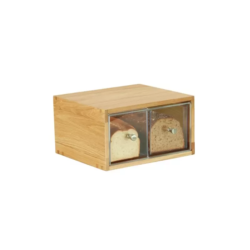 Cal-Mil Sydney Bread Case - Oak