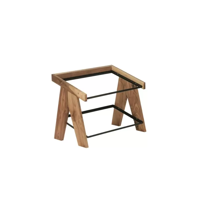 Cal-Mil Sydney 12 x 20 - 2 Tier Merchandiser - Walnut