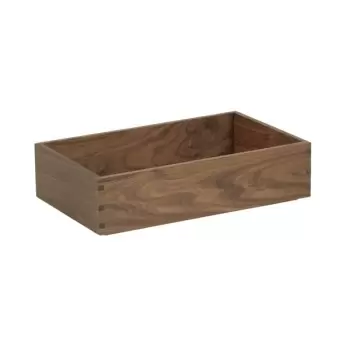 Cal-Mil Sydney 12 x 20 x 6 Tray - Walnut