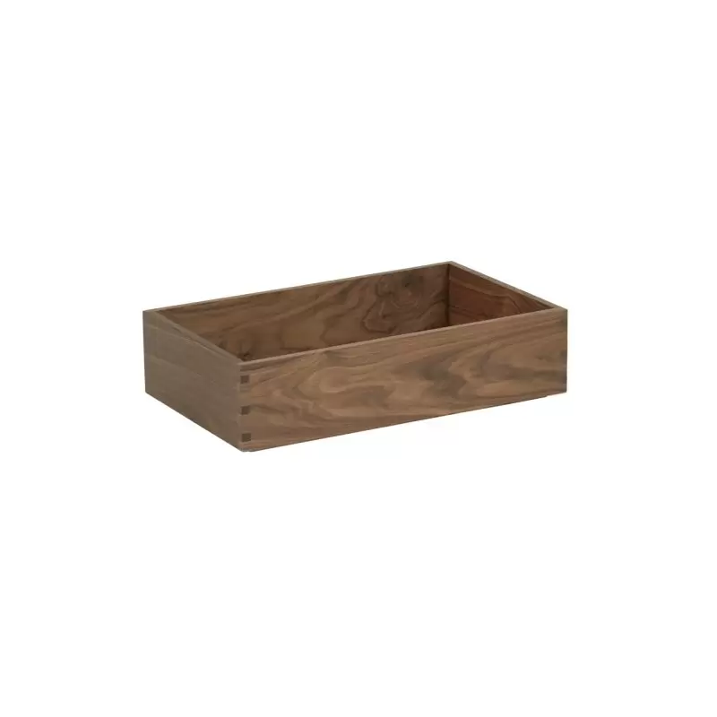 Cal-Mil Sydney 12 x 20 x 6 Tray - Walnut