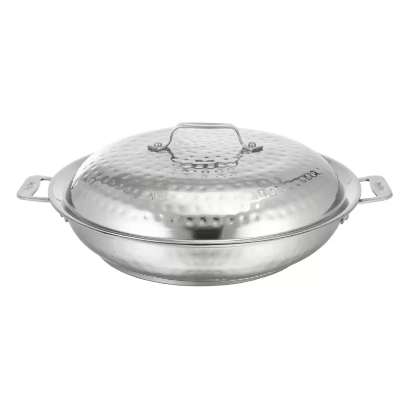 Bon Chef Cucina Braiser Pan 3-1/2 qt. - 13-1/4" dia. x 2-5/8"H - With Lid