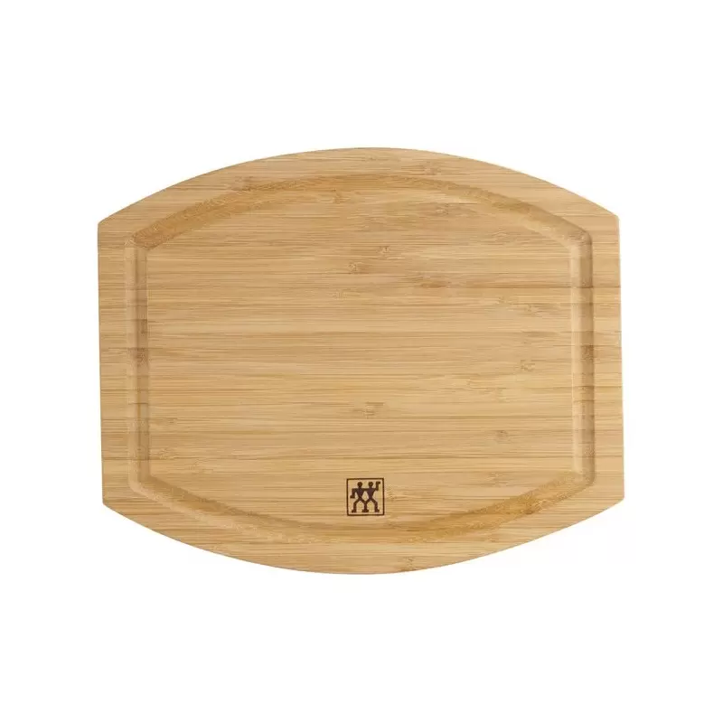 Zwilling 11.25 x 9.2 x .75" Bamboo Cutting Board-Natural