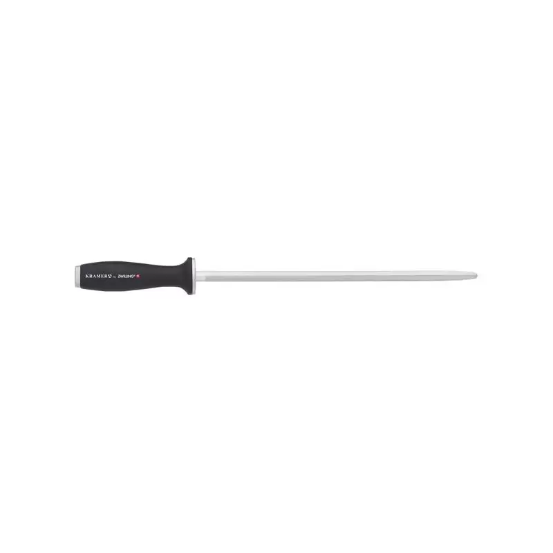 Zwilling Bob Kramer 12" Double Cut Honing Steel with Plastic Handle