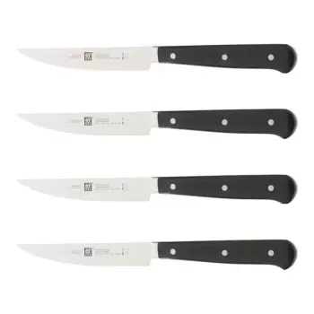 Zwilling Porterhouse 4pc Steak Knife Set in Beechwood Box