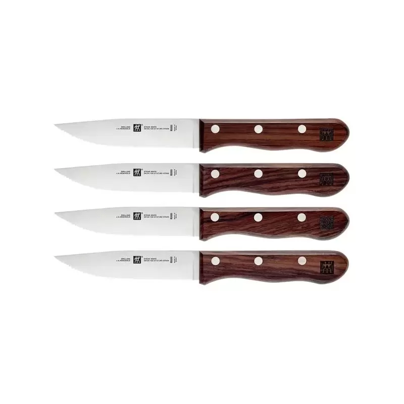 Zwilling 4pc Steakhouse Steak Knife Set with Storage Case