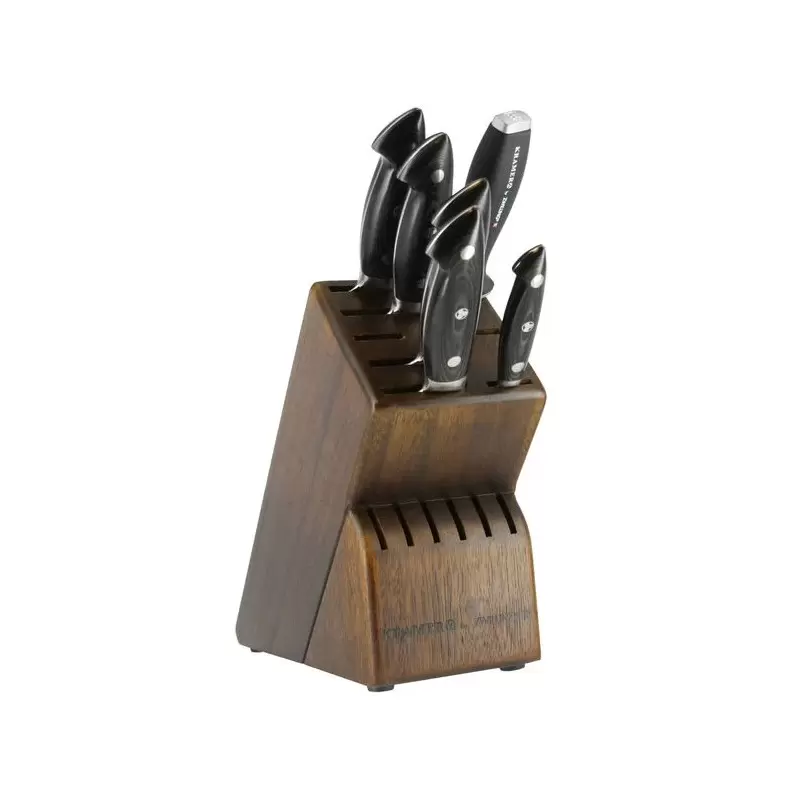 Zwilling Kramer - EUROLINE Stainless Damascus Collection 7pc Knife Block Set